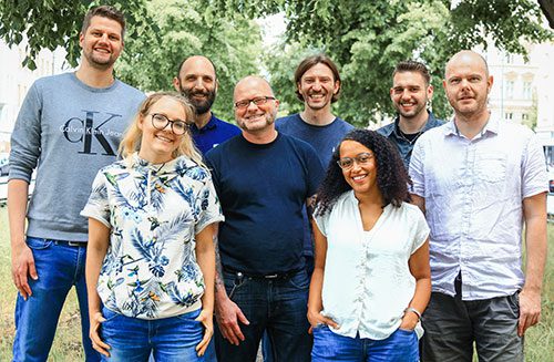 Gruppenfoto vom fotograf.de-CS-TS-Sales Team
